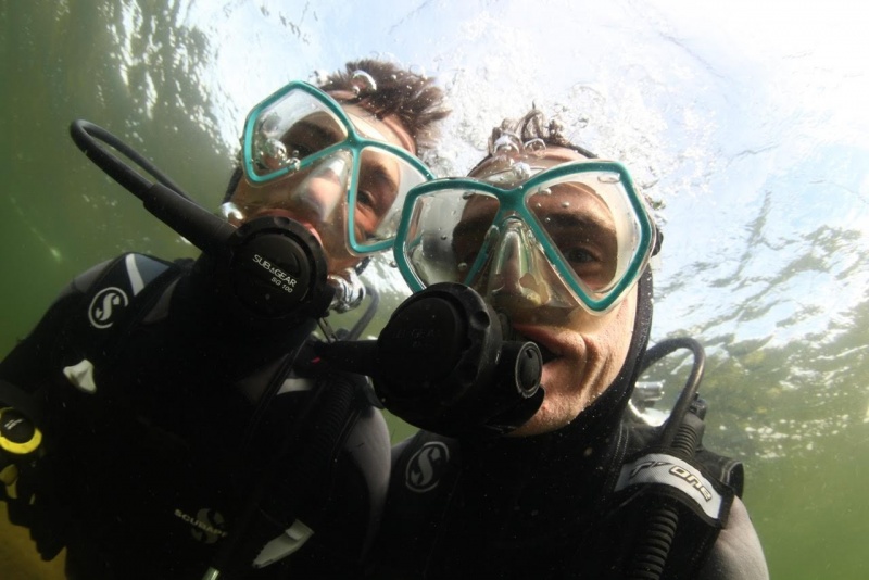 Ознакомительное погружение с подводной фотосессией  для 2 человек