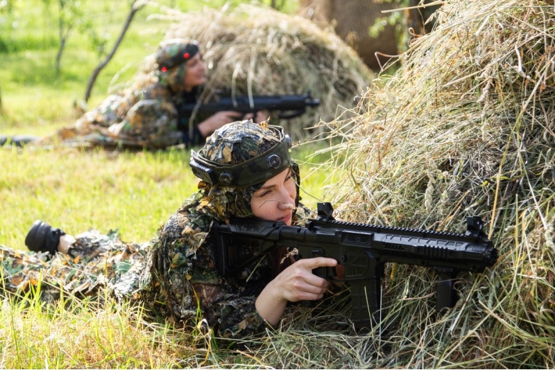 Vienas stundas Lāzertaga spēle no "Foxwar"