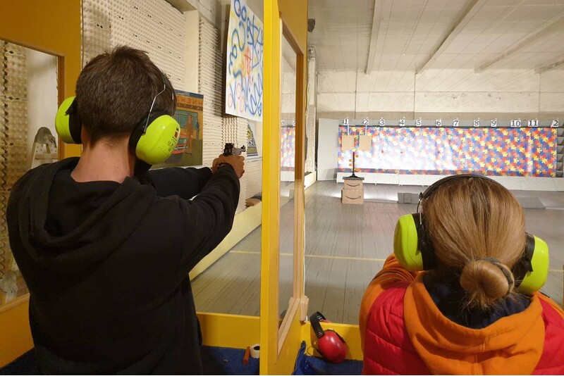 Стрельба для детей "Комплект NR.3B" в тире "Trāpītava" 