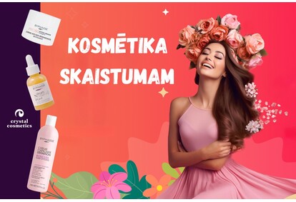 Internetveikala CrystalCosmetics.lv dāvanu karte