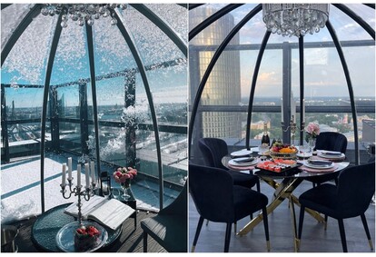 Бранч на 23 этаже Skyhouse Igloo на 2 персоны