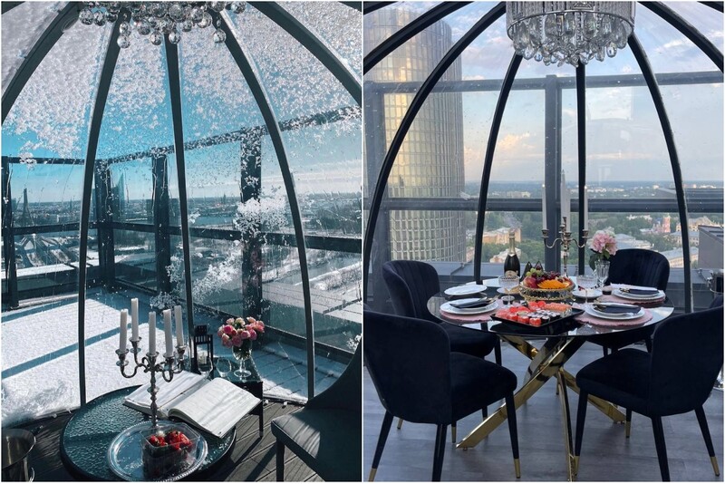 Бранч на 23 этаже Skyhouse Igloo на 2 персоны