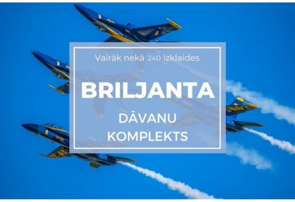 Briljanta dāvanu komplekts